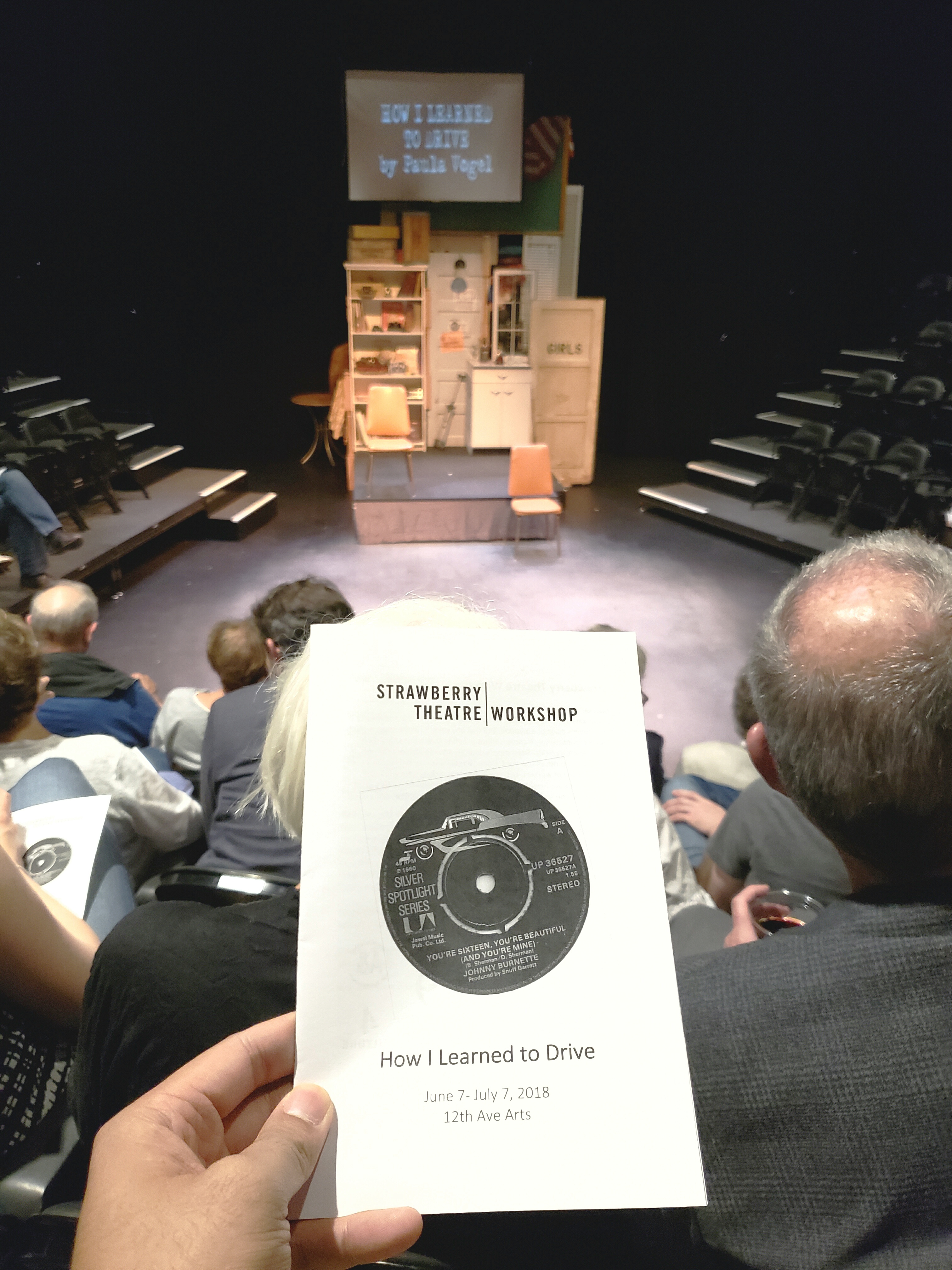 Watched the play How I Learned to Drive. Amazing how the playwright/actors created a disarming pedophile that evoked both disgust & sympathy. Complex, ambiguous, and unconventional. I so wish there was a talkback!
