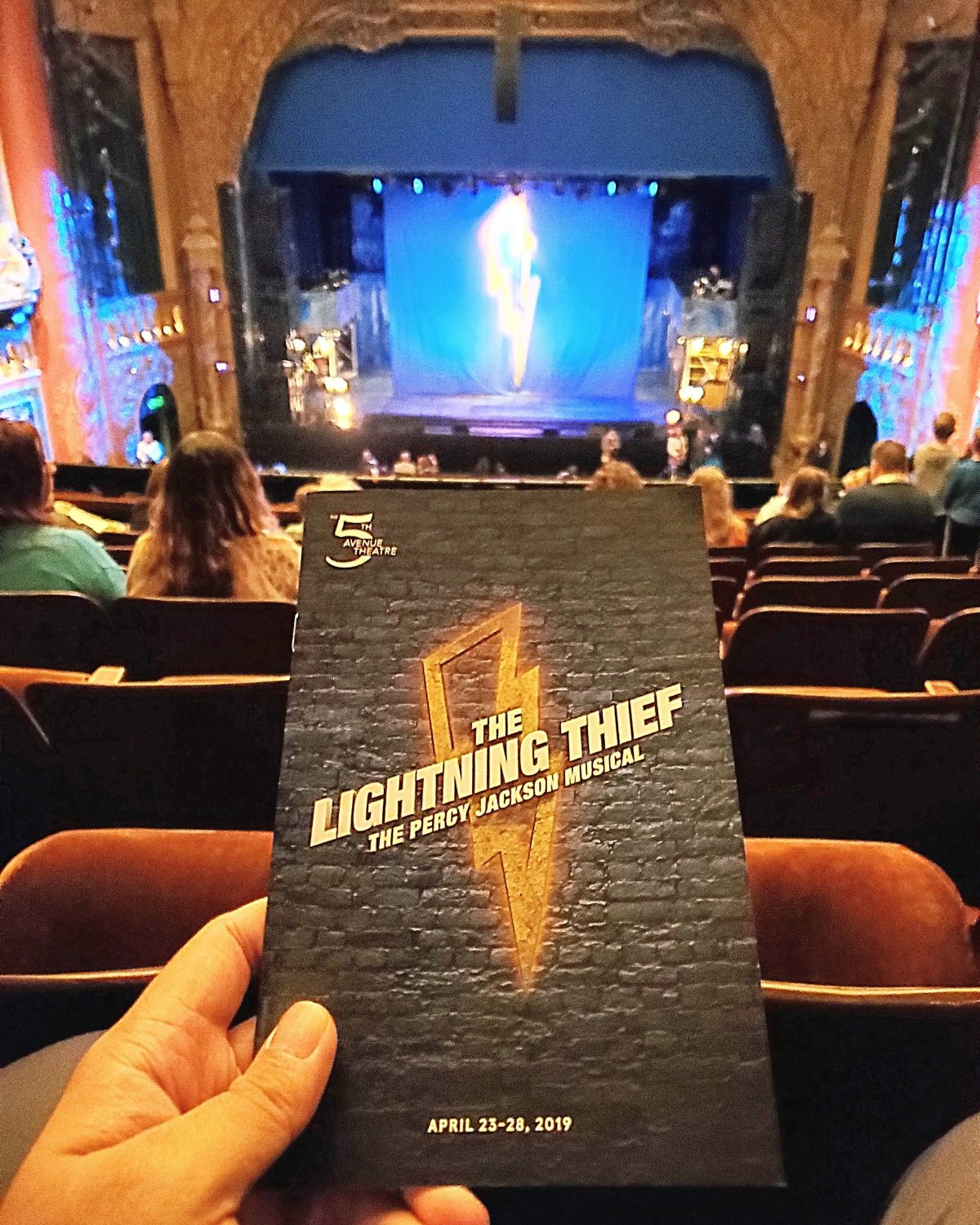 The Lightning Thief The Percy Jackson Musical Musical 5th Ave Theater Shows I