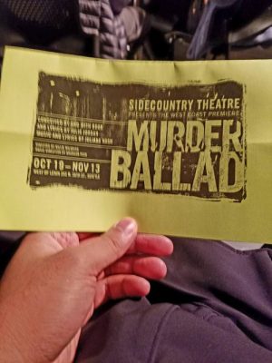 Murder Ballad – Musical