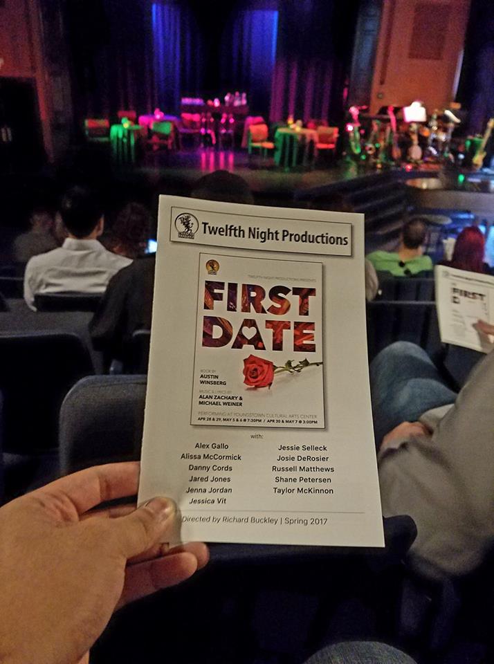Attended the last performance of First Date The Musical. Definitely reeked of community theater quality but it's still one of my favorite musicals so we'll give this production a pass. Houston's Theatre Under The Stars is always a tough act to follow.