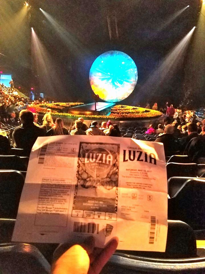 Watched LUZIA by Cirque du Soleil. Incredible talent mixed in with cheap immature comic relief. Also, the depiction of Mexican culture was like eating Mexican food in Seattle. Okay show but not worth the drive to Siberia (Redmond).