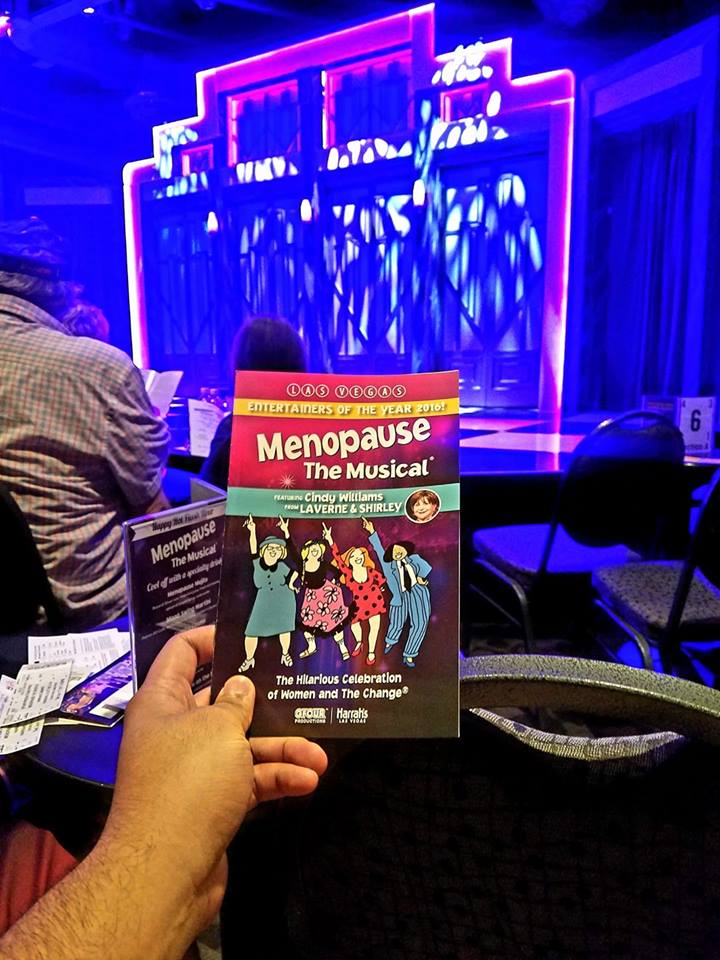 Three grown young men attended an afternoon matinee of Menopause The Musical. Powerful voices and funny songs about "The Change." Kinda wish there was more of a plot though.