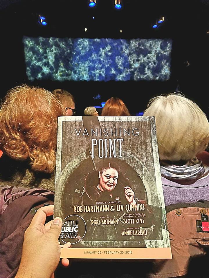 Watched the musical "Vanishing Point," which explored the disappearances of Agatha Christie, Amelia Earhart, & Aimee Semple McPherson. When will I ever learn to stay away from historical fiction plays/musicals? So very dry.