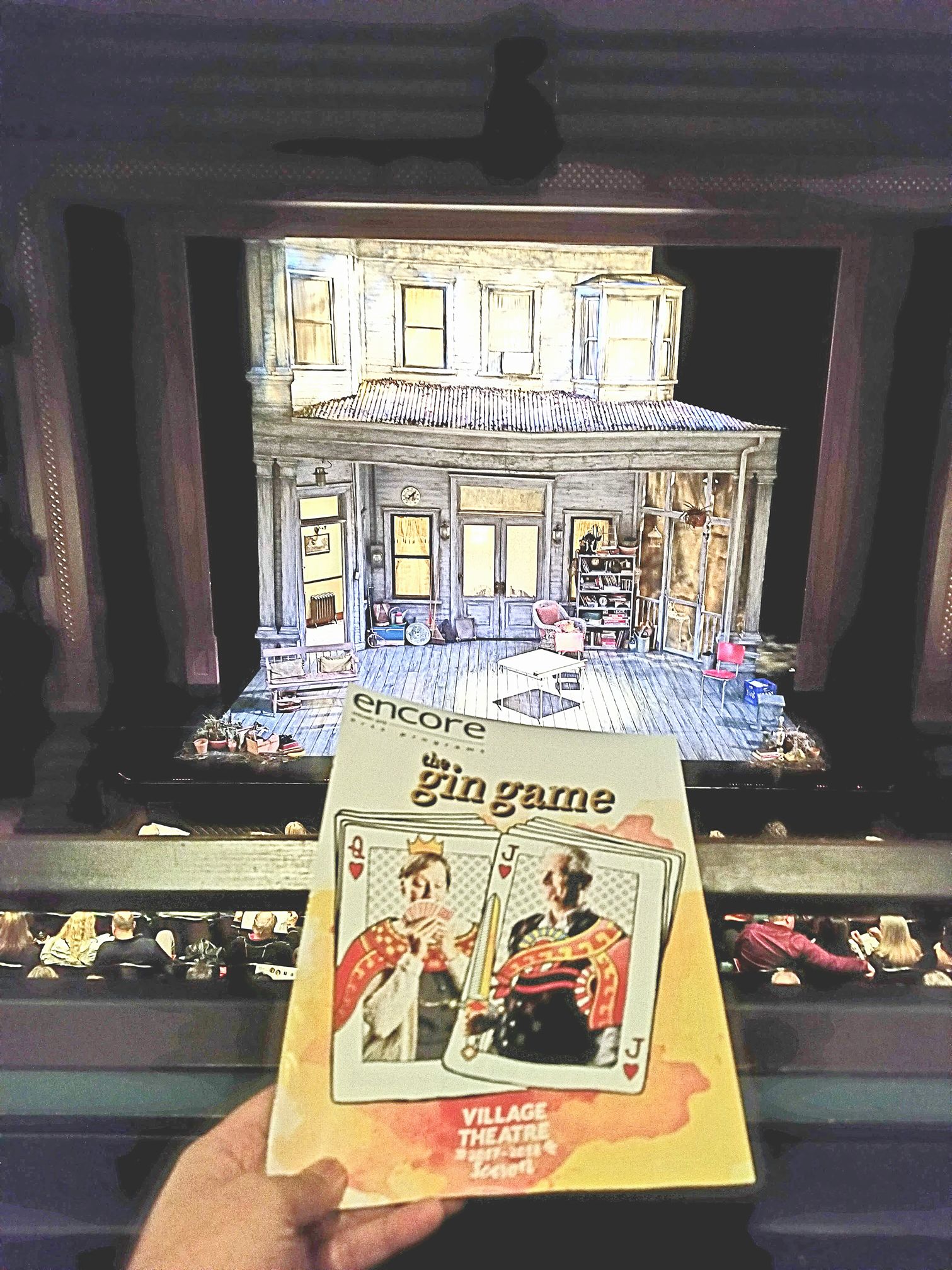The Gin Game – Play – Village Theatre – Shows I've Seen