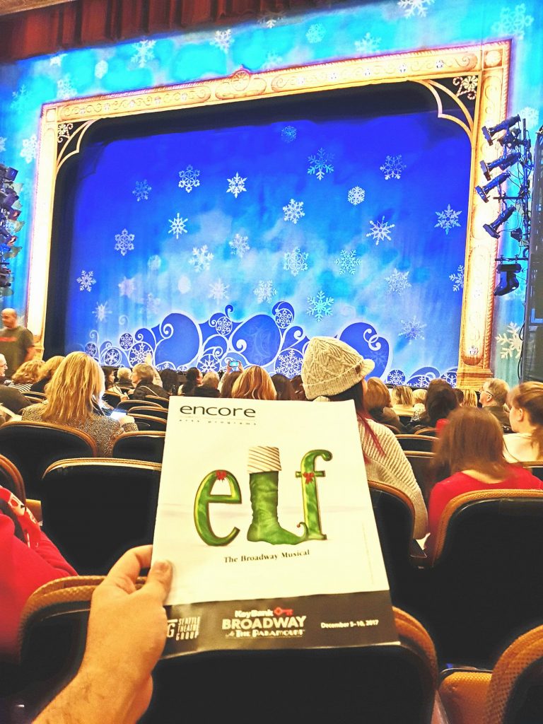 Watched Elf: The Musical. Closest I've ever sat at Paramount Theatre! Coming from a guy who tends to like superficial musicals, I thought the writing could use more substance (but what do you expect from an xmas-themed show). Despite that, the performers and the set were amazing! — attending Elf The Musical at Paramount Theatre.