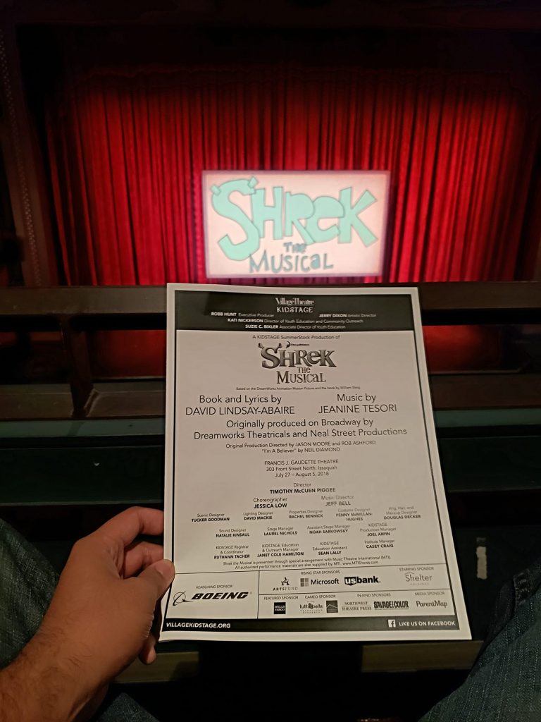 Watched Shrek the Musical. The actress that played the dragon was out of this world! Funny how they made Little Red Riding Hood's wolf a cross dresser.
