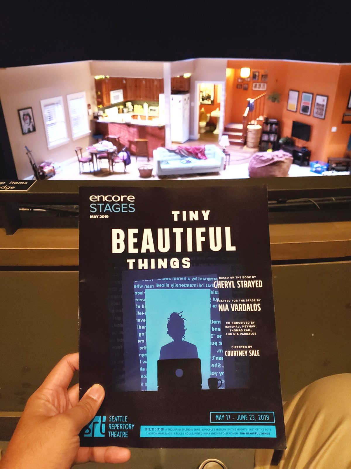 Tiny Beautiful Things Play Seattle Repertory Theatre Shows I've