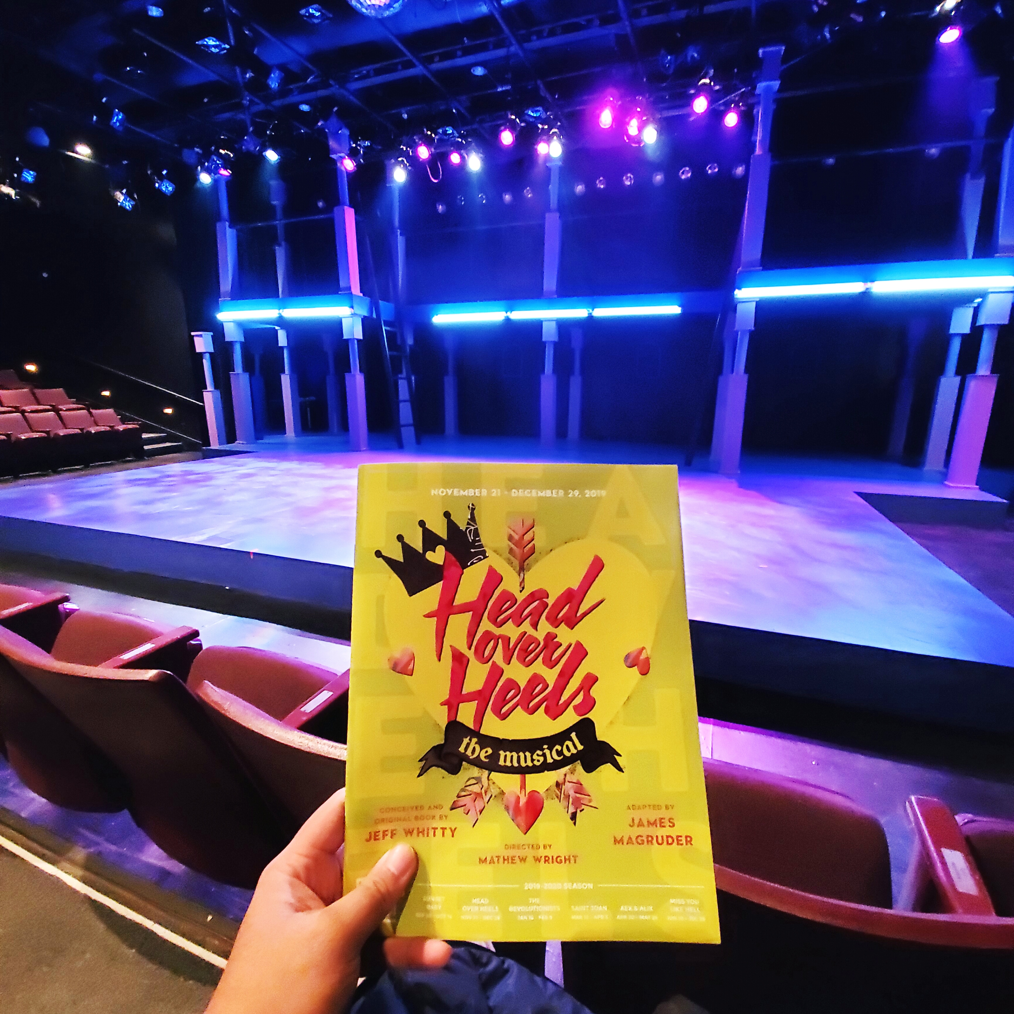 Head Over Heels - The New Musical w/ ArtsWest Playhouse and Gallery. #Fun #musical redefining gender norms. #Energetic cast & impressive #trans actress. Wish the dialog wasn't old English but it was a novel mash up w/ #80s #newWave #rock Go Go's hits. #Amazon #Arcadia