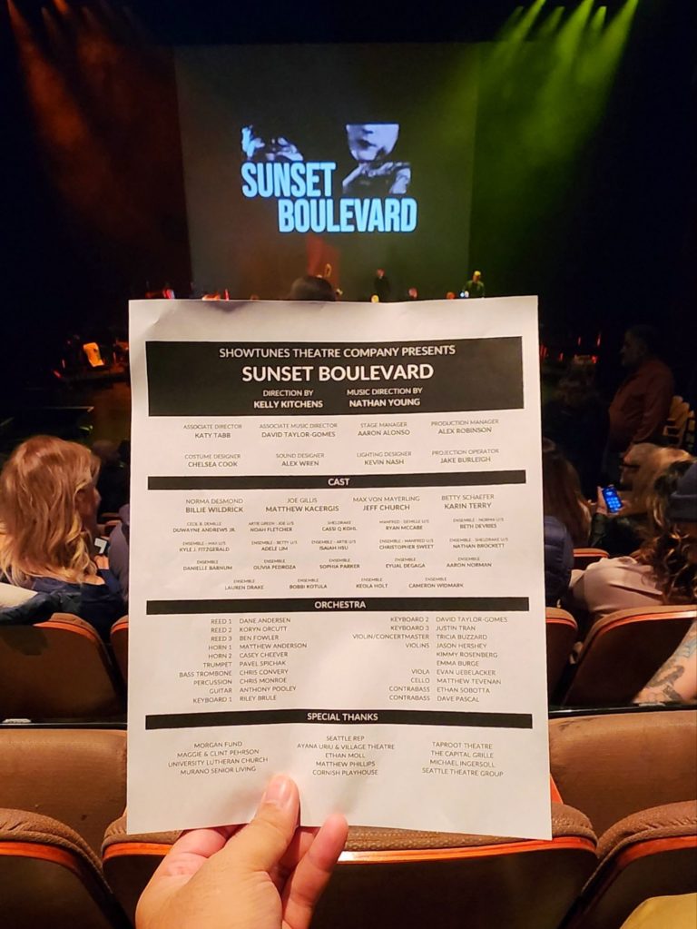 Preview Post – Sunset Boulevard – Concert Musical – Showtunes Theatre Company