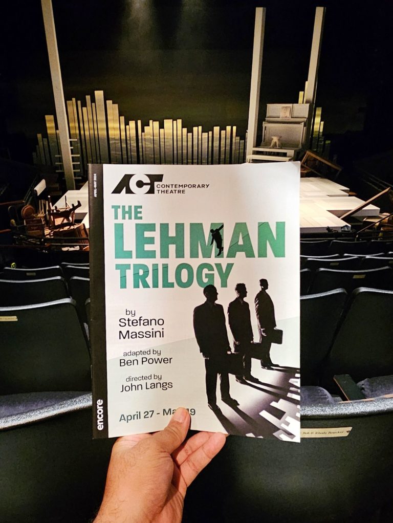 Preview Post – The Lehman Trilogy – Play – ACT Theatre
