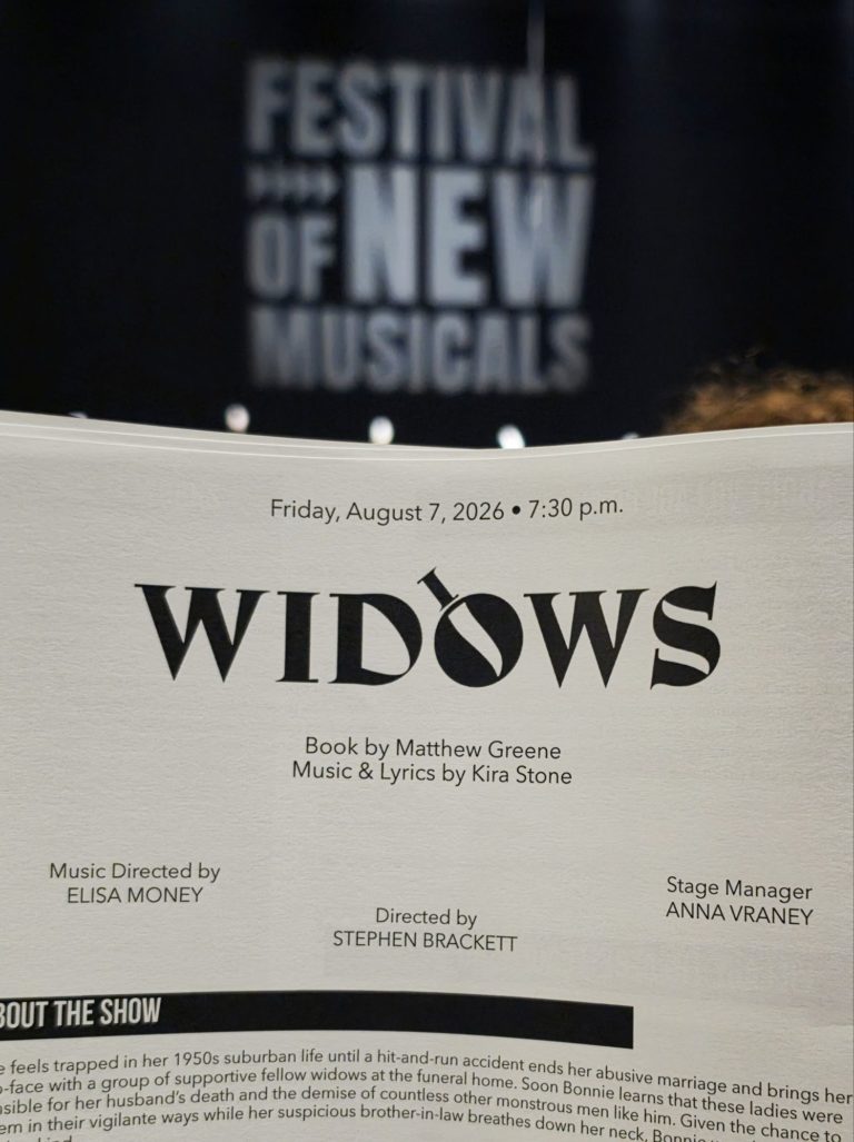 Widows – Musical Staged Reading – Mini Review – Village Theatre